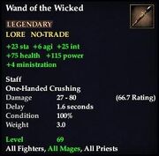 Wand of the Wicked