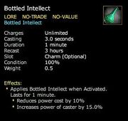 Bottled Intellect