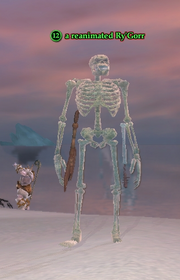 A reanimated Ry'Gorr