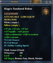 Mage's Sundered Robes