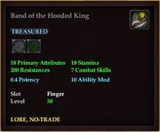 Band of the Hooded King