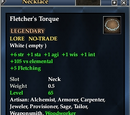 Fletcher's Torque