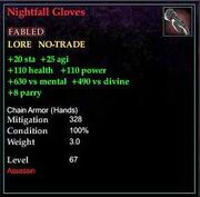 Nightfall Gloves