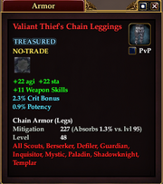 Valiant Thief's Chain Leggings