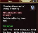 Glowing Adornment of Energy (Superior)