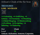 Artisan's Cloak of the Far Seas
