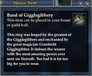 Band of Gigglegibbery (House Item)