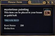 Mysterious painting examine