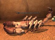 An armored searing scorpion