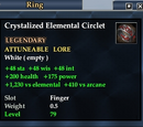 Crystalized Elemental Circlet