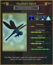 Fountain Spirit arena stats