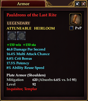 Pauldrons of the Last Rite