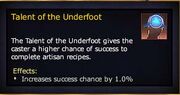 Talent of the Underfoot