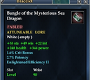Bangle of the Mysterious Sea Dragon