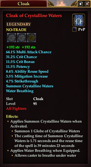 Cloak of Crystalline Waters (Fighter)