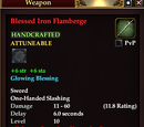 Blessed Iron Flamberge