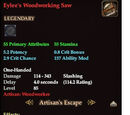 Eylee's Woodworking Saw