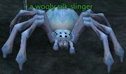 A wooly silk slinger
