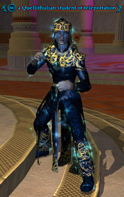 A Quellithulian student of teleportation