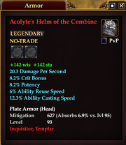 Acolyte's Helm of the Combine