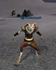 A famished gnoll
