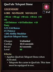 Quel'ule Teleport Stone