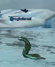 A glacier eel