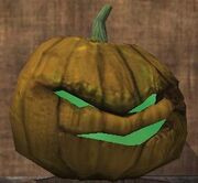 An angry jack-o-lantern (Visible)