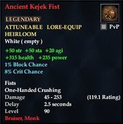 Ancient Kejek Fist