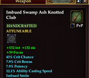 Imbued Swamp Ash Knotted Club