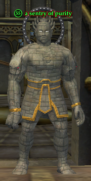 A sentry of purity
