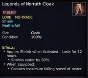 Legends of Norrath Cloak (ex)