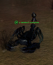 A tainted scorpion (Zek)