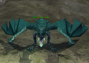 An azure drake