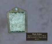 Work order clipboard 1