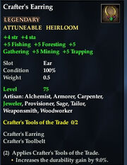 Crafter's Earring