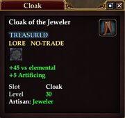 Cloak of the Jeweler