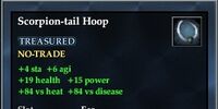 Scorpion-tail Hoop