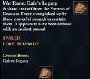 War Rune: Dain's Legacy