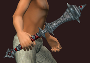 Mallet of Bludgeoning Blight (Equipped)