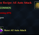 Rune Recipe: AE Auto Attack