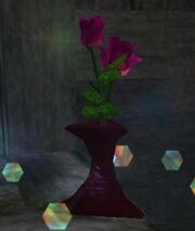 Pink Roses Blooming with Love (Visible)