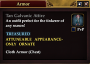 Tan Galvanic Attire