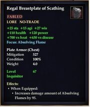 Regal breastplate