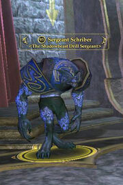 Sergeant Schriber
