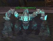 A crystal construct