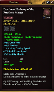Dominant Earhoop of the Ruthless Master