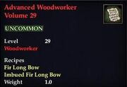 Advanced Woodworker Volume 29
