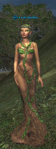A vale maiden