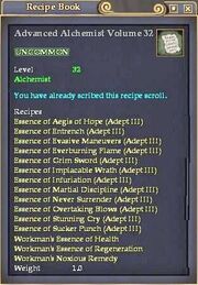 Advanced Alchemist Volume 32